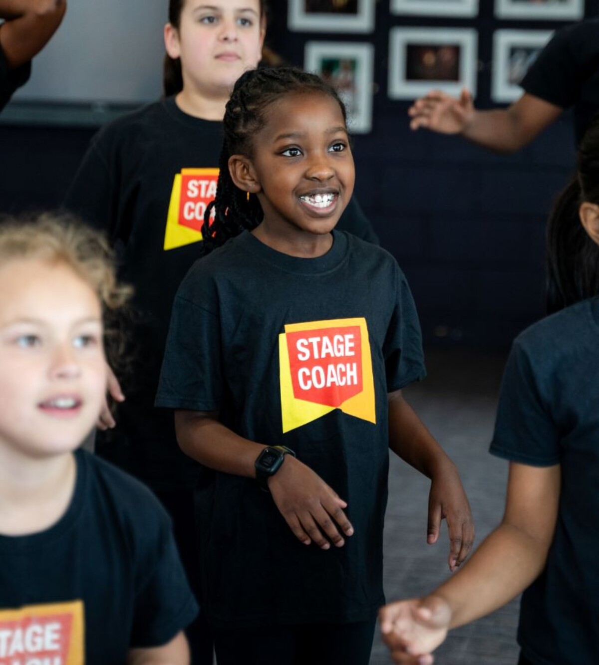 Stagecoach students building confidence and creativity through performing arts classes.