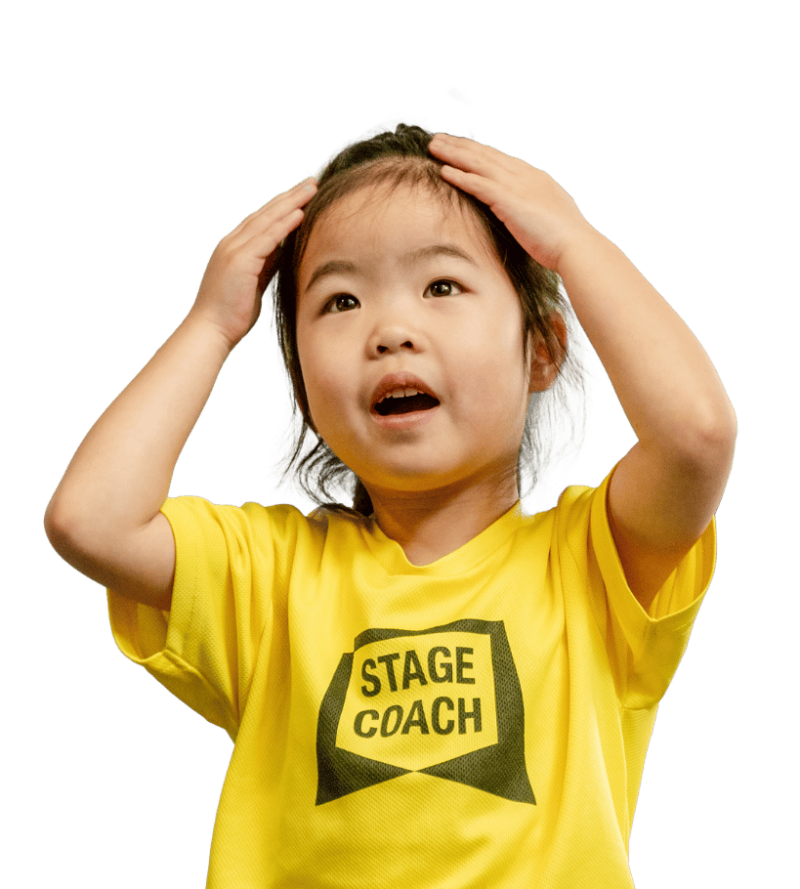 Young Stagecoach student enjoying singing, dancing and acting in an Early Stages class.